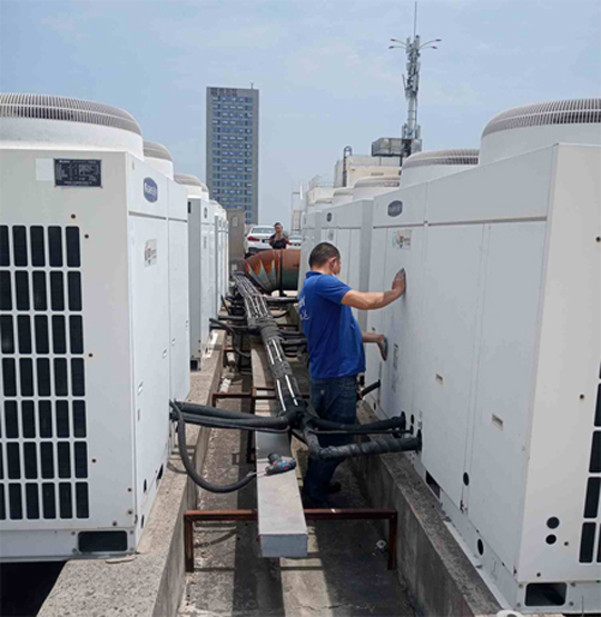 成安中央空调制热和不制冷系统维修方法